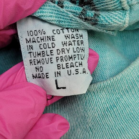 Vintage 90s San Diego Palm Tree Crest T-Shirt Mens L Boxy Fit Made In USA - Picture 13 of 13